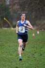 Ross Floyd (Morpeth) finishing the New Years Day Morpeth 11k Road Race. Photo: David T. Hewitson/Sports for All Pics